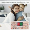 thumbnail image 5 of HERFIER Wooden Numbers Stamp Set for Kids and Teachers, 5 of 9