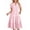 B-Pink Floral, variant on Summer Dresses for Women Ruffle Sleeve V Neck Midi Dress Casual Beach Sundress with Pockets