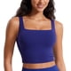 thumbnail image 1 of Remera CRZ YOGA Butterluxe Crop Top con Escote Cuadrado Azul XS, 1 of 5