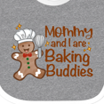 thumbnail image 4 of Inktastic Mommy and I Are Baking Buddies Boys or Girls Baby Bib, 4 of 4