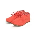 thumbnail image 5 of New Girl DG66 Zka Suede Round Toe Lace Up Oxford Flat Sz 9 - 4, 5 of 5