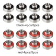 thumbnail image 2 of 4/8pcs Durable High Speed Accessories Skateboard Bearings Surfboard Bearing Integrated Bearing Long Plate RED 4PCS, 2 of 8