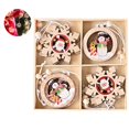 thumbnail image 2 of Injueey 12 Uds. De adornos navideños con cuerda colgante, juego de colgantes de con temática navideña, decoración colgante para interiores Kits de decoración para fiestas No.2 Injueey HA025839-02, 2 of 6