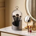 thumbnail image 4 of Creatine Covered Toothbrush Holder Concealed Toothbrush Holder Wall Mounted Concealed Toothbrushes Organizer Bathroom Hygiene Storage For Vanity Bathroom With Rotating Sliding Lid, 4 of 8