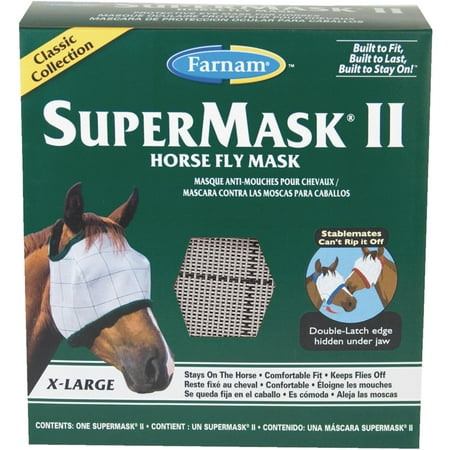 SuperMask II Extra Large Horse Fly Mask
