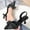 Black, variant on Women's Wide Width Rhinestone Bow Slingback Heels, Pointed Toe Stiletto Sandals with Crystal Embellishment, Glamorous Dress Shoes for Party & Wedding, Multi-Color