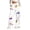 White 3, variant on Cute Cartoon Print Sports Jogger Pants for Women Wide Leg Pocket Sweatpants with Drawstring