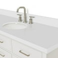 thumbnail image 3 of Ariel W061swqovo Hutton 61" Wall Mounted Single Basin Vanity Set - Midnight Blue / Pure, 3 of 7