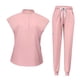 thumbnail image 5 of Conjunto De Uniforme Médico Para Mujer, Top Y Pantalones Lavables Para Belleza, Tienda De Mascotas, SPA S Rosa, 5 of 8