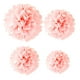 thumbnail image 5 of Set de 7,8 pulgadas Advancent papel Rosa pañuelos para colgar flores decoraciones para fiesta 14 pulgadas Rosa, 5 of 6