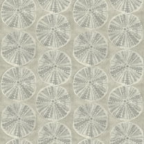 Chesapeake Sea Biscuit Grey Sand Dollar Wallpaper