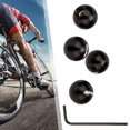 thumbnail image 4 of 4 Pcs Embouts de Câble Internes er de Frein de Vélo Pièces à Sertir Noir, 4 of 8