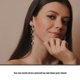 thumbnail image 4 of 1 par de pendientes de moda para mujer 2024, pendientes llamativos, pendientes brillantes para mujer, 4 of 7