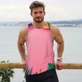 thumbnail image 6 of KLL Summer Fruits And Sunglasses Print Men's Muscle Gym Workout Stringer Tank Tops Bodybuilding Fitness T-Shirts Tank Tops Men-XX-Large, 6 of 7