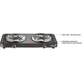 thumbnail image 3 of Salton Portable Cooktop Double - Black, 3 of 6