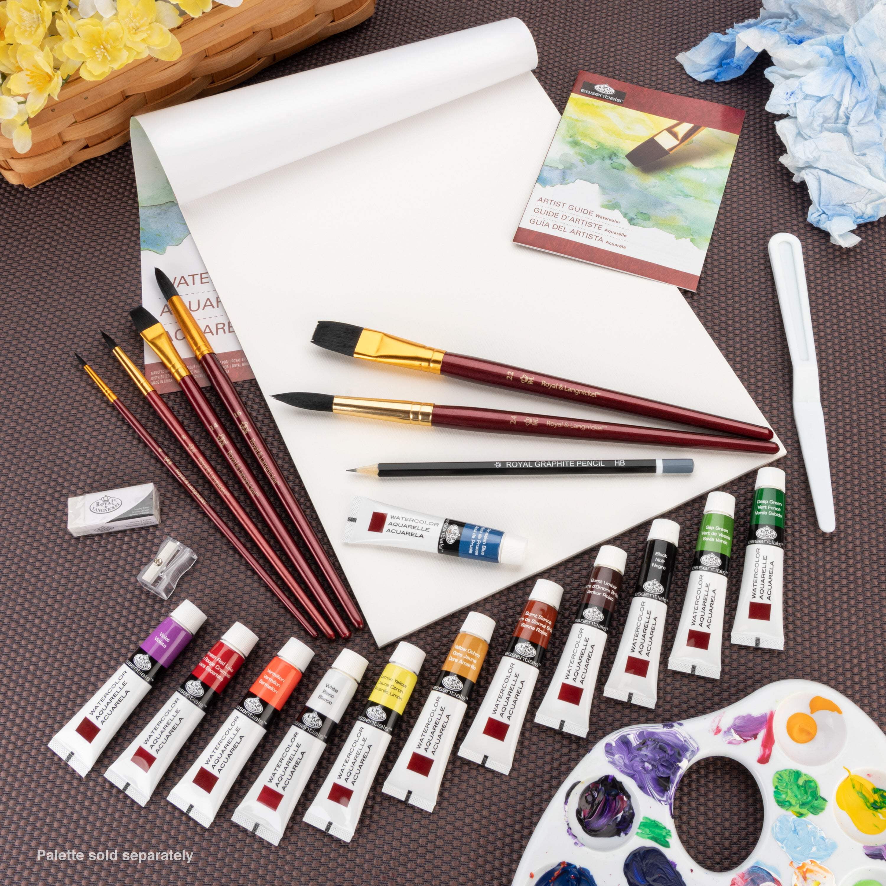 Royal & Langnickel essentials Clear View Art Set-Watercolor Painting
