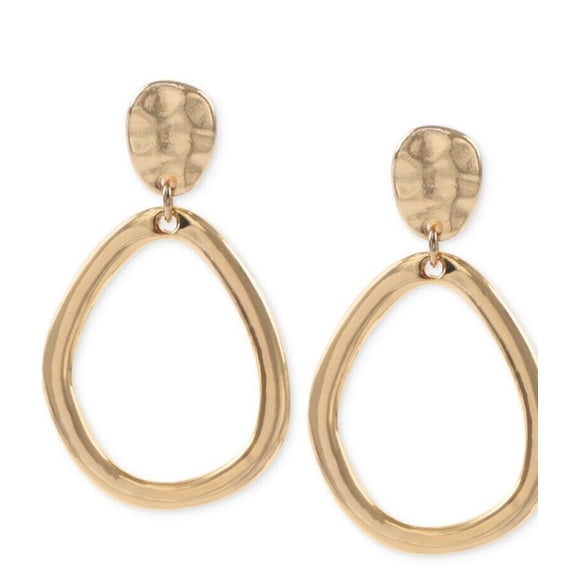 Anne Klein Boucles d'Oreilles Pendantes en Or à Clipser