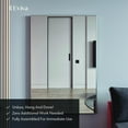 thumbnail image 7 of Eviva Sax 30 in. Polished Chrome Framed Bathroom Wall Mirror, 7 of 7