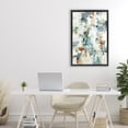 thumbnail image 2 of Stupell Industries Dynamic Dappled Expression Black Framed Floater Canvas Wall Art design by Lisa Ridgers, 31 x 21, 2 of 9