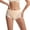 B-Beige, variant on Tummy Control Thong Shapewear for Women Mid High Waisted Body Shaper Underwear Lace Shaping Thong Girdle Panties