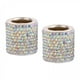 thumbnail image 1 of 2x Collares de reposacabezas de decoración de coche brillante, joyería para su coche, decoración de interiores de reposacabezas de asiento de coche de Cola  Collares de reposacabezas de coche, 1 of 8