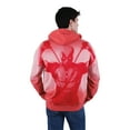 thumbnail image 3 of Marvel Deadpool French Terry Drop Shoulder Pullover Hoodie Adult, 3 of 5