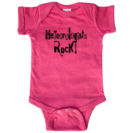 

Inktastic Meteorologists Rock Gift Baby Boy or Baby Girl Bodysuit