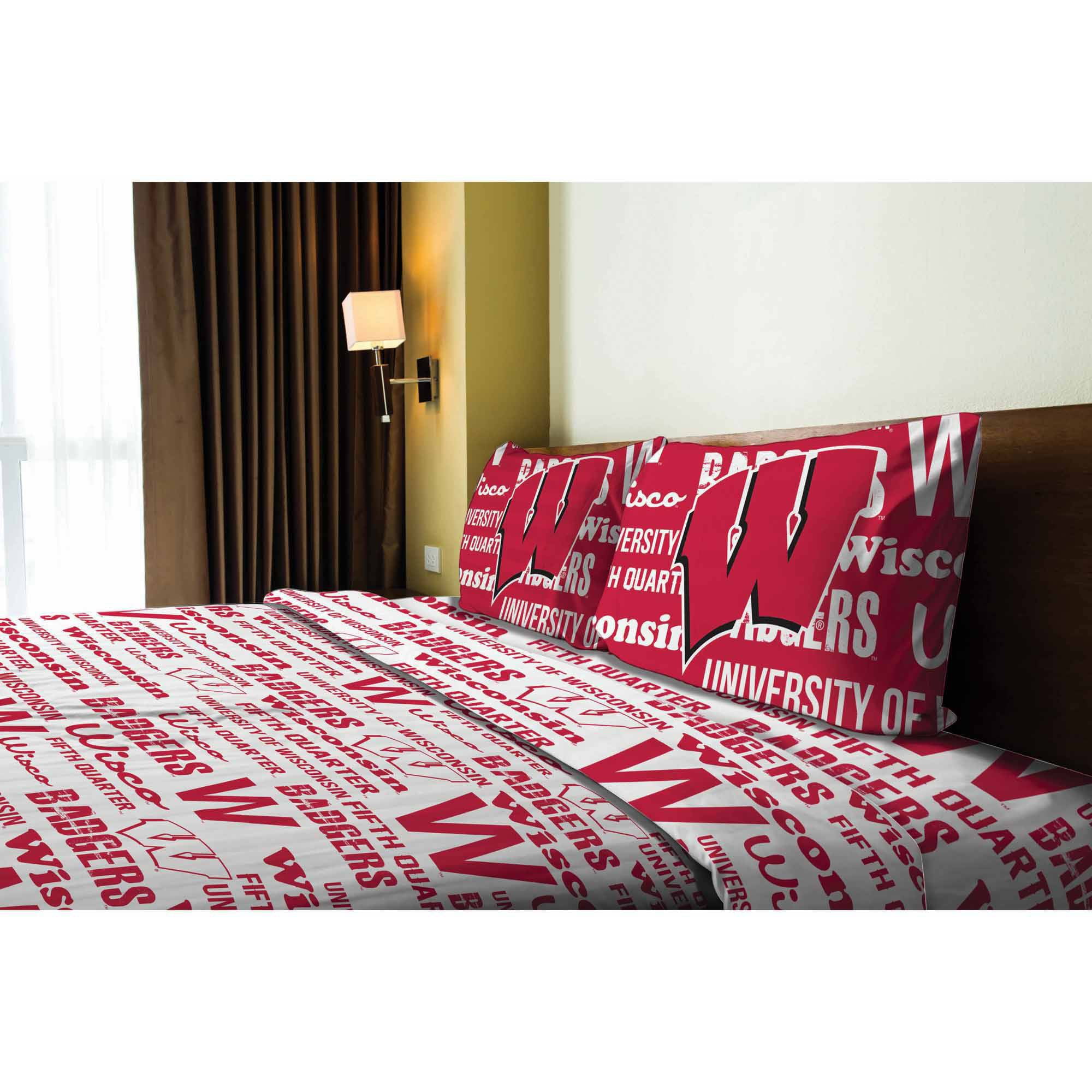 Wisconsin Badgers Twin Sheets Com