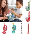 thumbnail image 2 of Saxophone Children Toys Trumpet Simulation Instrument Musical Toys Clarinet Early Learning Educational Toy Gift heqiyong LED, 2 of 2