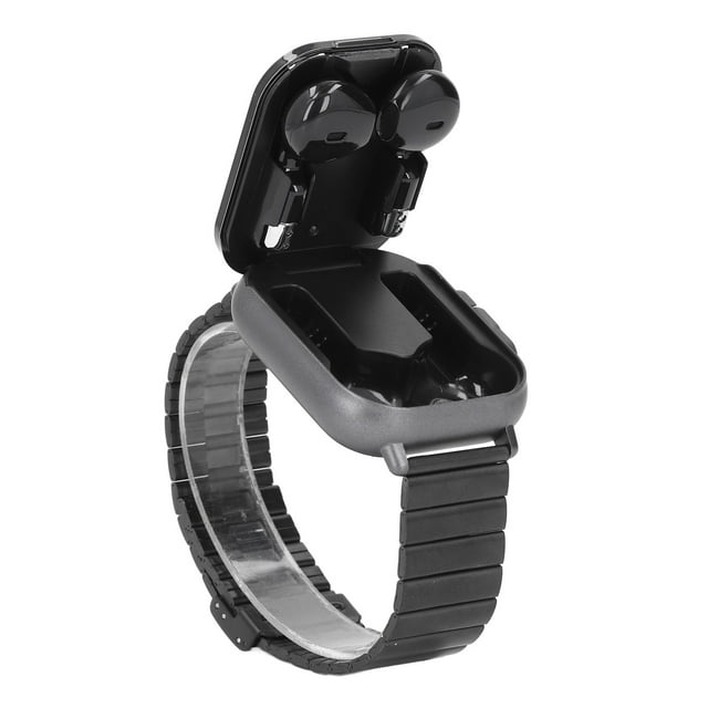 Smart Watch with Earbuds, 2.01 Inch HD Screen Smartwatch for Men, 2 in 1 Watch with Messages Notification, Sports Modes , Weather Forecast, Remote Camera Control