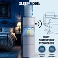 thumbnail image 6 of VECYS 3 5 gal Water Dispenser with Ice Maker, 27LBS Daily Ice & Child Lock, Grey, 6 of 6
