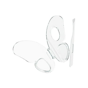 Stgfyxgs s Tray Foundation Mixing Tray Wipe to Clean Manicure Palette Makeup Tool for Nail Art Mixing Foundation Lipstick