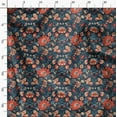 thumbnail image 3 of Soimoi Cotton Cambric Blue Fabric By the Yard - 42 Inch Wide - Florals Print Fabric - Elegant and Timeless Patterns for Fashion and Home Decor Printed Fabric, 3 of 6