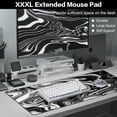 thumbnail image 2 of Gaming Mouse Pad, Large Mouse Pad XXL 35.4×15.7in, Extended Computer Keyboard Mouse Mat Desk Pad for Laptop with Stitched Edges, Waterproof Mousepad for Gamer Home&Office Women, 2 of 6