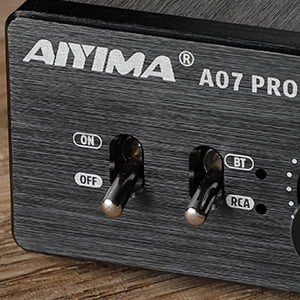 AIYIMA A07 PRO Bluetooth 5.2 Power Home Audio Amplifier 300Wx2