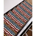 thumbnail image 7 of Stair Treads for Wooden Steps, Retro American Flag Peel and Stick Stair Treads with Reusable Adhesive, White Star Red Blue US Flag Non Slip Indoor Stairs Runner Rugs Mats for Elders Dogs 8"x30" 10PCS, 7 of 7