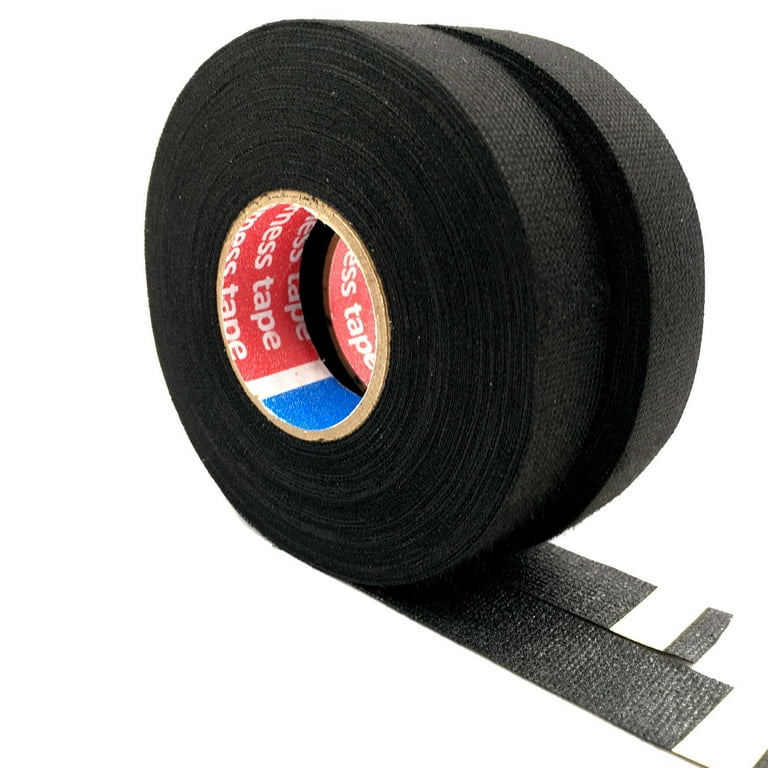 Heat-resistant Adhesive Cloth Fabric Tape Black Fleece Cloth Automotive  Cable