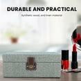 thumbnail image 4 of Wooden Jewelry Box, L Button Lock Jewelry Organizer Box  for Home Use for Pendants, 4 of 8