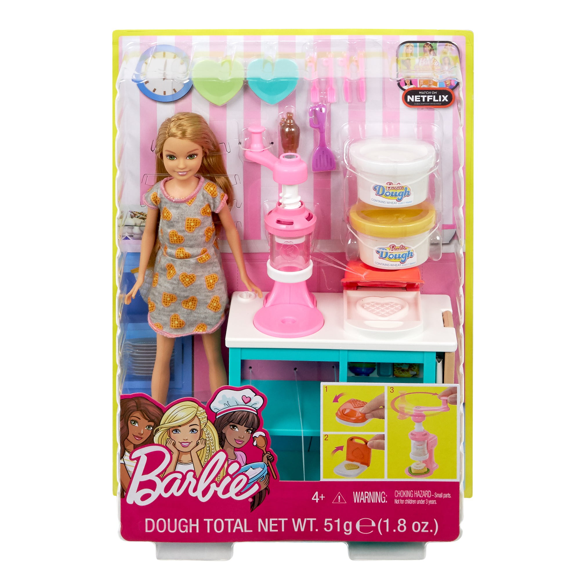 barbie stacie breakfast set