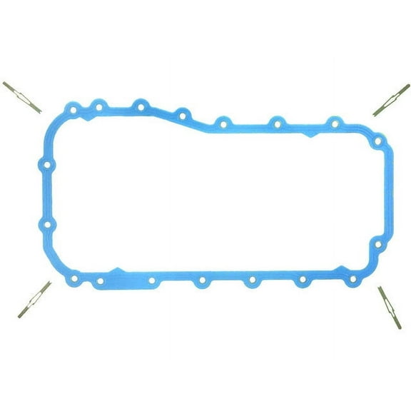 Pan Gasket Set - Compatible with 1990 - 2010 Dodge Grand Caravan 1991 1992 1993 1994 1995 1996 1997 1998 1999 2000 2001 2002 2003 2004 2005 2006 2007 2008 2009