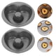 thumbnail image 4 of GOOHOCHY moldes de acero al carbono con forma de corazón para donas, pasteles, galletas y muffins., 4 of 8