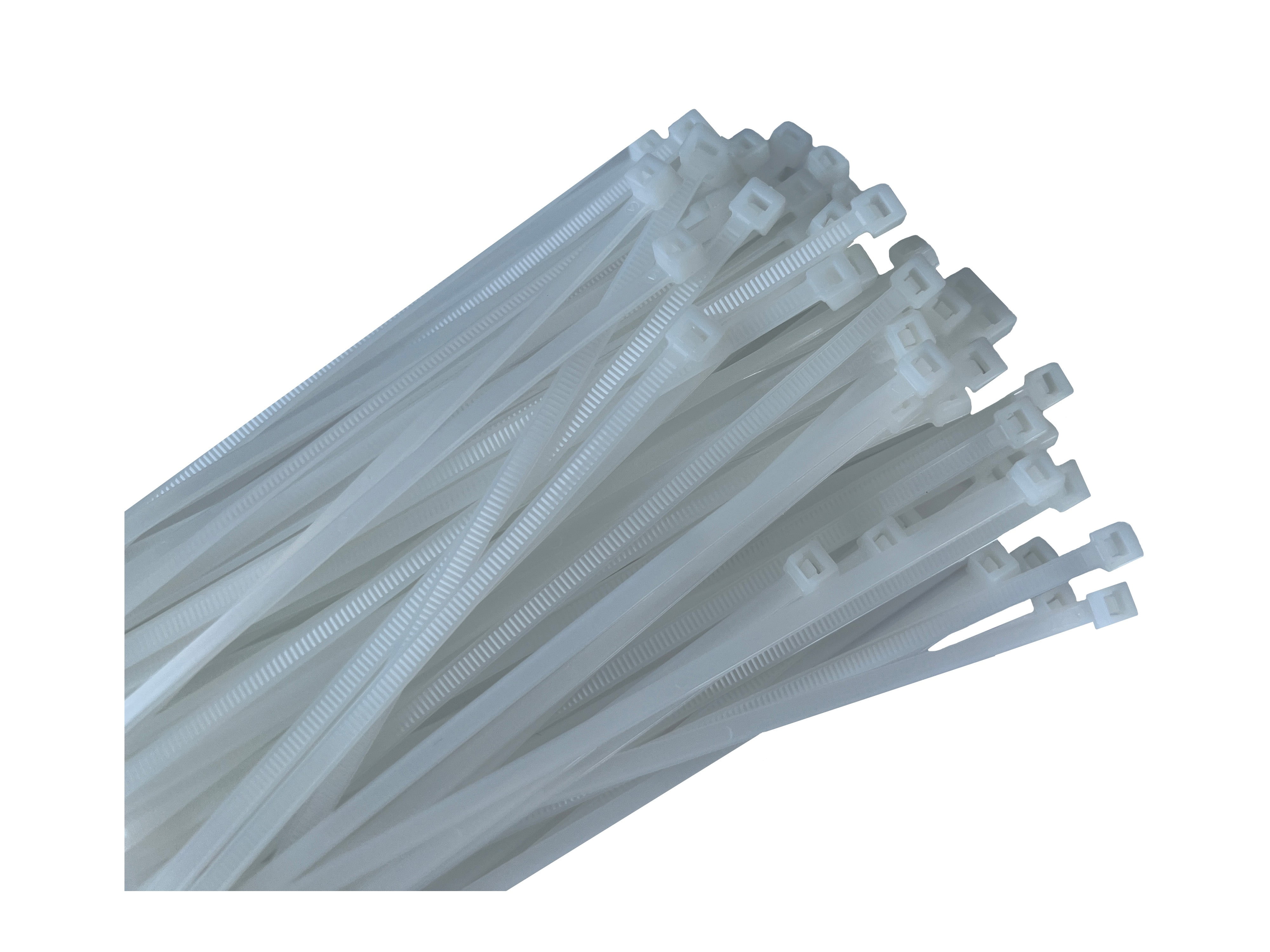 Triton Products® Heavy Duty 14" Natural Zip Ties, 100/PK