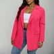 thumbnail image 2 of Camisa de manga larga,Blazer informal para mujer, liso, con botones en la parte delantera, manga larga y bolsillos, poliéster, para el trabajo o el hogar, sopatenor, 2 of 9