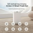 thumbnail image 2 of Automatic Trash Can, 4 Gallon Self Sealing and Self-Changing Smart Trash Can, Motion Sensor, Touchless Garbage can with lid for Kitchen Bathroom Bedroom Office, 6 Refill Rings(A1, White), 2 of 9