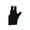 Black, variant on Snooker Open Pool Cue Glove Mitts Snooker Cue Glove 3 Fingers Billiard Glove