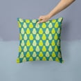 thumbnail image 2 of Carolines Treasures BB5138PW1414 Pears on Green Fabric Decorative Pillow  14Hx14W multicolor, 2 of 4