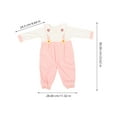 thumbnail image 2 of SEWACC Newborn Baby Clothes Jumpsuits Cotton Multi 1Pack With Breathability For Sleepwear, 2 of 8