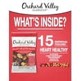 thumbnail image 3 of Orchard Valley Harvest Heart Healthy Blend, 1 Ounce Bags (Pack of 15), Almonds, Cranberries, Walnuts, and Chickpeas, Gluten Free, Non-GMO, No Artificial Ingredients, Healthy Snacks for Adults, 3 of 4