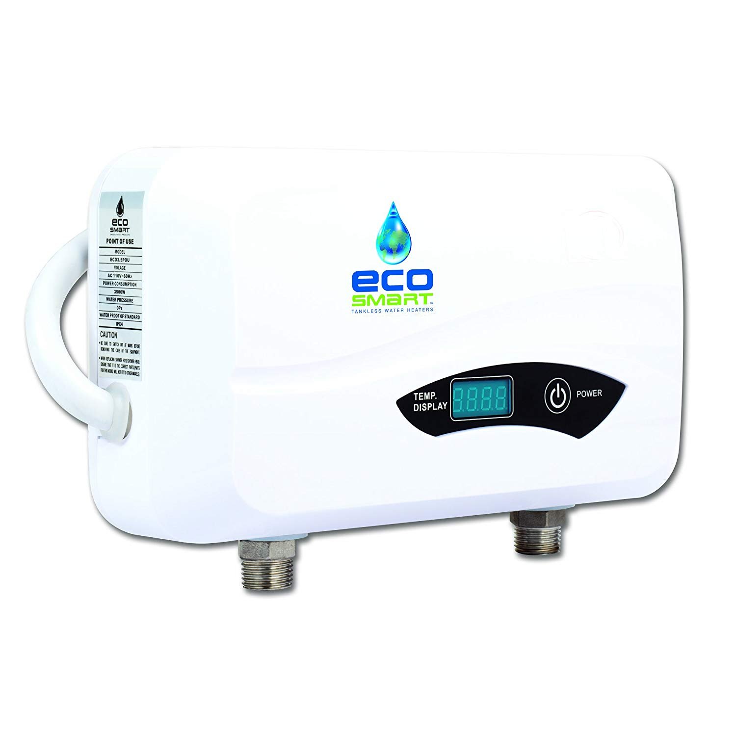 Ecosmart POU 3.5 Point of Use Electric Tankless Water Heater, 3.5KW@120-Volt 