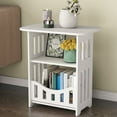 thumbnail image 4 of CNKOO 12.6x8.7x15.8in Night Stand  Side Table with Storage Rectangular Small End Table Modern Minimalist Side Tables for Bedside Living Room Bathroom Night Stand, 4 of 9